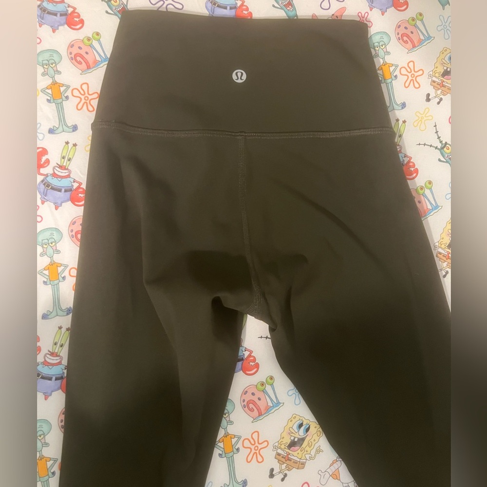 Lululemon Athletica Green Leggings High-Performance Activewear